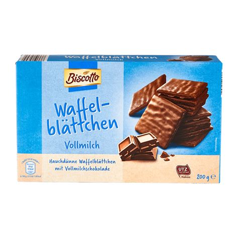 Biscotto Waffelbl Ttchen Von Aldi Nord Ansehen