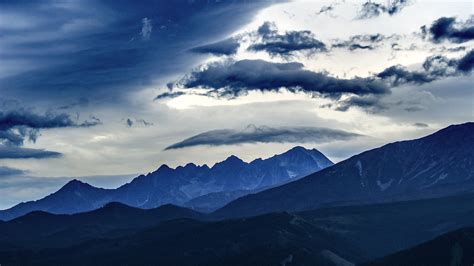 Clouds and mountains, nature, landscape, mountains, photography HD wallpaper | Wallpaper Flare