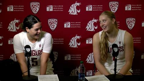 Wsu Wbb Charlisse Leger Walkertara Wallack Arizona Postgame 12124