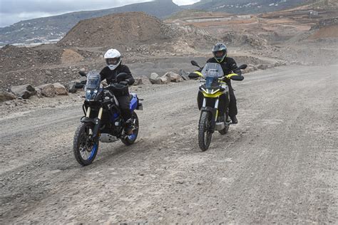 Galer A De Fotos De Comparativa Trail Yamaha T N R Contra Aprilia