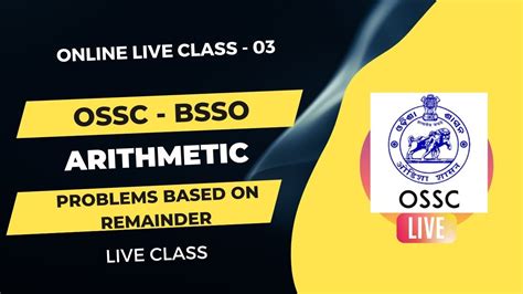 OSSC BSSO Exam Class 03 YouTube