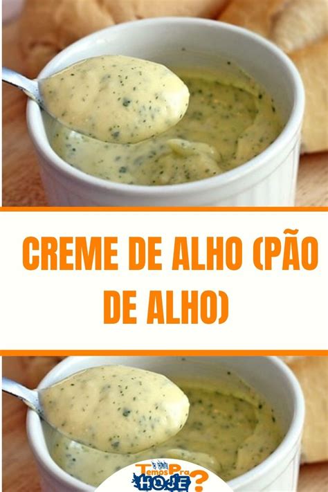 Creme De Alho P O De Alho Creme De Alho Receitas P O De Alho