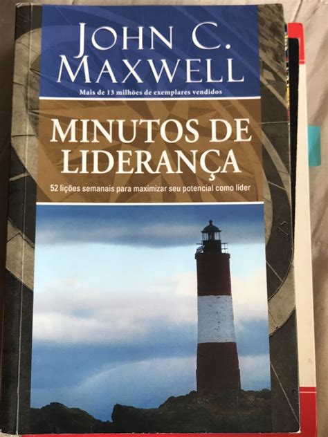 Minutos de Liderança John C Maxwell Livro Thomas Nelson Usado