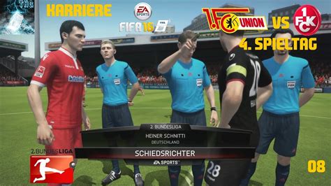 Let S Play FIFA 16 Trainer Karriere 008 Union Berlin Vs FCK XBox360