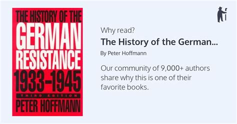 Why read The History of the German Resistance, 1933-1945?