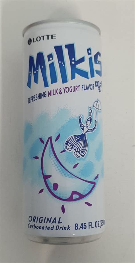 Lotte Milkis Refreshing Milk And Yogurt Flavor Original Carbonated Dri