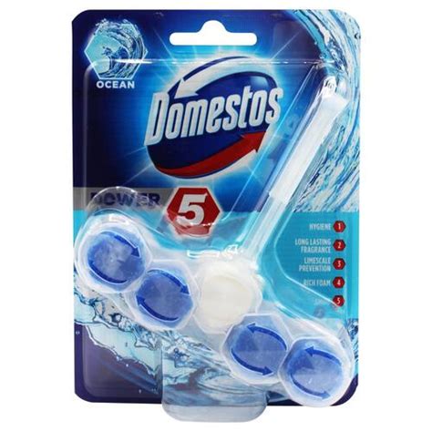 Domestos Ocean Power Toilet Rim Block 55 G Blue