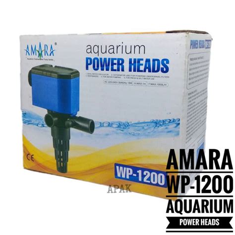 Jual Amara Wp Mesin Pompa Air Celup Power Head Aquarium Aquascape