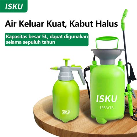 Promo ISKU Semprotan Air Tanaman Manual Pressure Sprayer 5liter