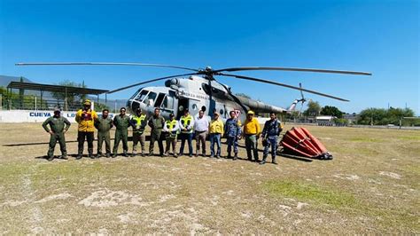 Se Suma La Fuerza Aérea A Combate De Incendio Forestal En Jaumave