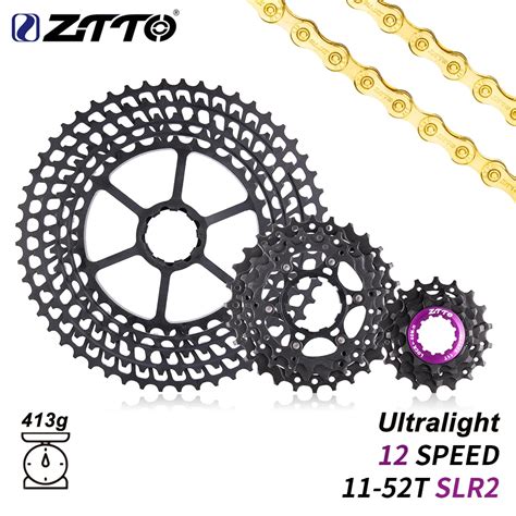 ZTTO Cassette ultraligero para bicicleta de montaña piñón de 12