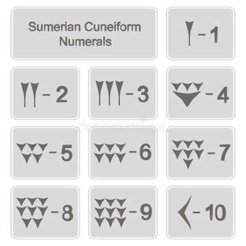 Sumerian Symbols Stock Illustrations – 191 Sumerian Symbols Stock ...