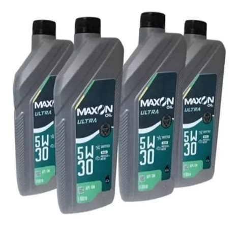 Kit 4l Óleo Lubrificante Sintético Maxon 5w30 Parcelamento sem juros