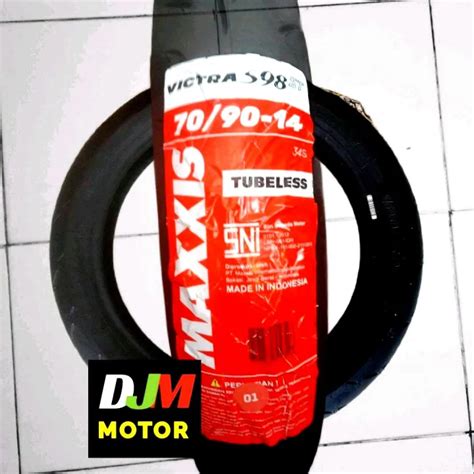 Ban Tubles Matic Maxxis Victra S St Ring Ban Baru