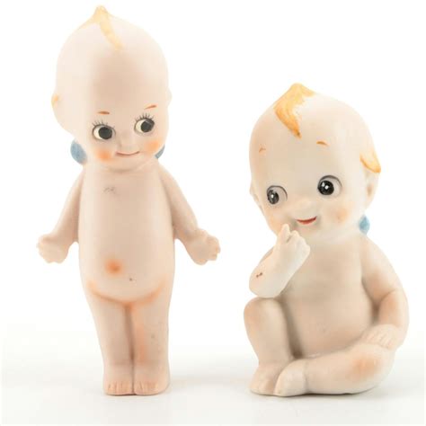 Vintage Porcelain Kewpie Doll Figurines Ebth