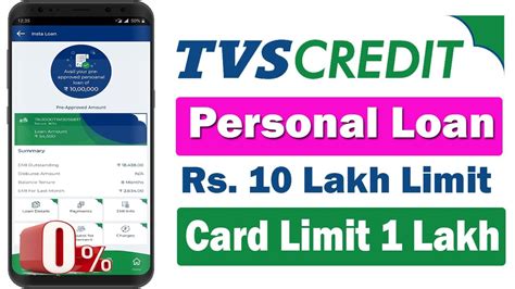 Tvs Credit Emi Card Online Tvs Credit Saathi Insta Loan Online Tvs