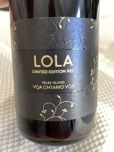 Pelee Island Winery Lola Limited Edition Red Vivino Us