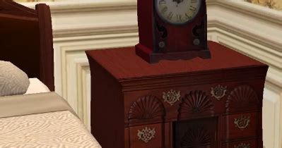 TheNinthWaveSims The Sims 2 Victorian Alarm Clock