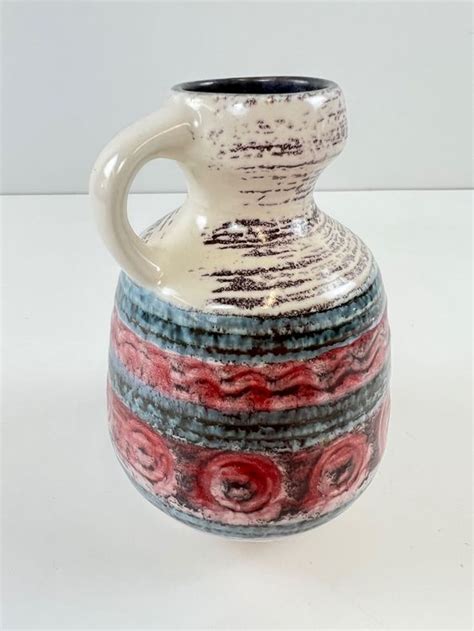 Vintage Fat Lava Keramik Vase Krugvase Krug Mit Henkel Kaufen Auf