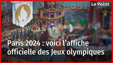 Paris 2024 Voici Laffiche Officielle Des Jeux Olympiques