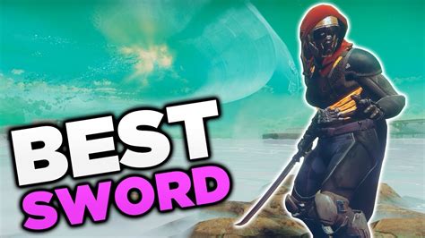 The Best Sword In Destiny 2 Quickfang Youtube