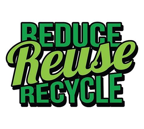 "Reduce Reuse Recycle Environmentally Friendly Slogan Tee" Poster by Bronby | Redbubble