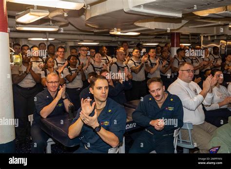 N Ix Adriatic Sea Oct Sailors Listen To Capt