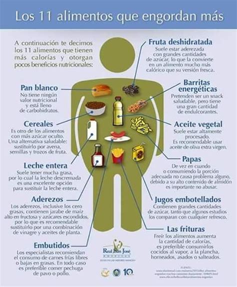 Sign In Alimentos Que Engordan Comidas Que No Engordan Alimentos