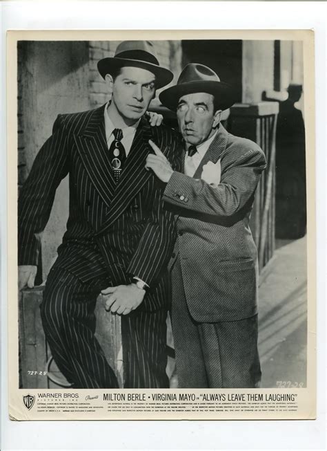 MOVIE PHOTO Always Leave Them Laughing Milton Berle And Bert Lahr 8x10