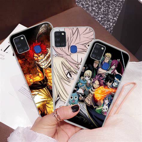 เคสโทรศัพท์มือถือลายอะนิเมะสําหรับ Samsung A01 Eu A10 A10s A11 A20 A30