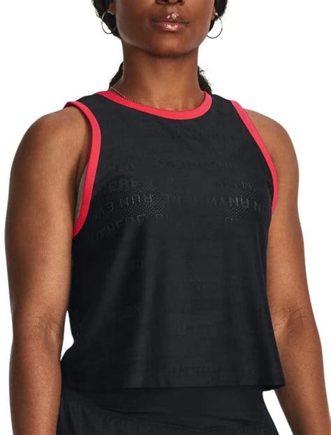 Tank Top Under Armour Ua Run Everywhere Tank Blk Top Running