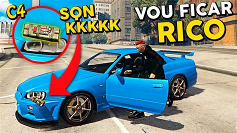 COMO TROLAR Um LADRAO De CARRO No GTA RP YouTube