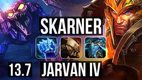 SKARNER Vs JARVAN IV JNG Rank 4 Skarner 4 4 29 TR Master 13 7