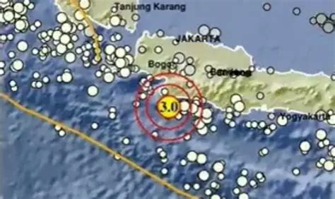 Gempa M3 8 Guncang Sukabumi Berpusat Di Laut Sukabumi Update