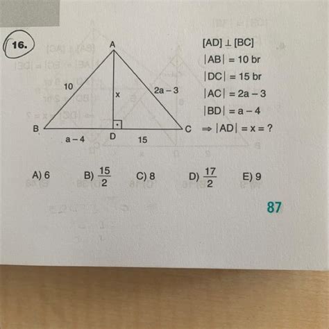 Bu soruyu açıklayarak çözer misiniz Eodev