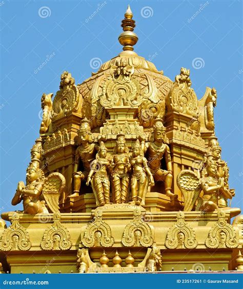 Hindu Balaji Temple Stock Image - Image: 23517261