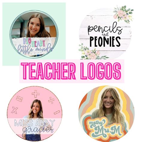 Custom Teacher Logo Design, Teacher Logo Design, Teacher Instagram Logo ...