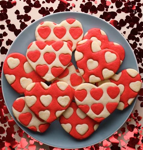 Mini Heart Cookies | So Yummy