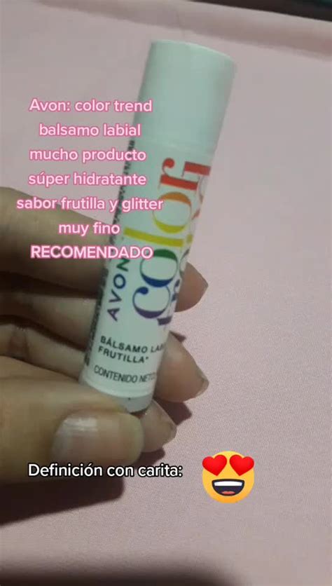Bálsamo Labial Avon Color Trend: Productos Hidratantes y