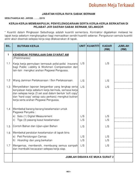 Pdf Jabatan Kerja Raya Sabak Bernam Jabatan Kerja