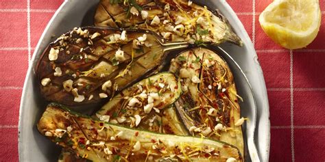 Courgette En Aubergine Met Hazelnotenolie Boodschappen