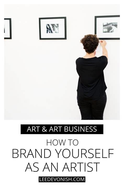 How To Brand Yourself As An Artist Lee Devonish Artist Branding