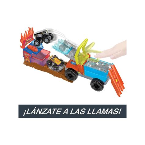 Monster Trucks Arena De Demolici N Hot Wheels Los Reyes Magos