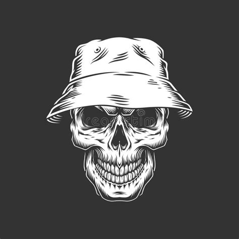 Skull Panama Hat Stock Illustrations 20 Skull Panama Hat Stock