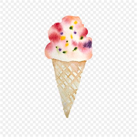 Summer Ice Cream Vector Art Png Watercolor Clipart Ice Cream For Summer Summer Watercolor