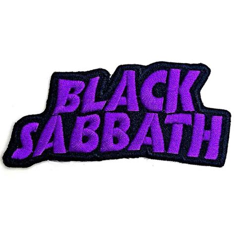 Black Sabbath Logo Patch Heavy Metal Patches Hmp