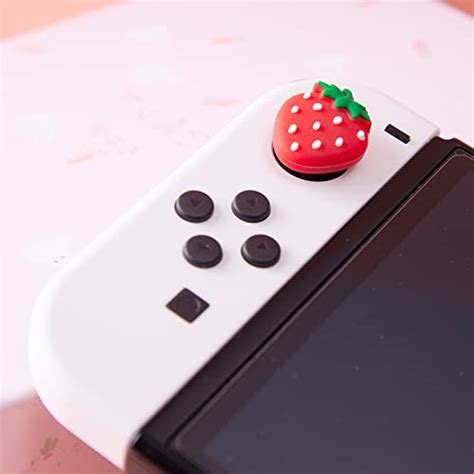 Perfectsight Cute Melody Switch Thumb Grips For Nintendo Switch Oled Lite Console Anime Soft