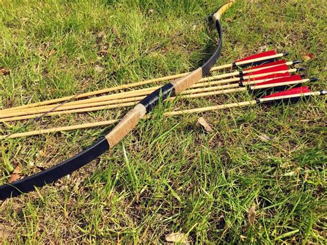 Fully Handmade Horsebow Archery Traditional Hunting Longbow 20lbs 60lbs