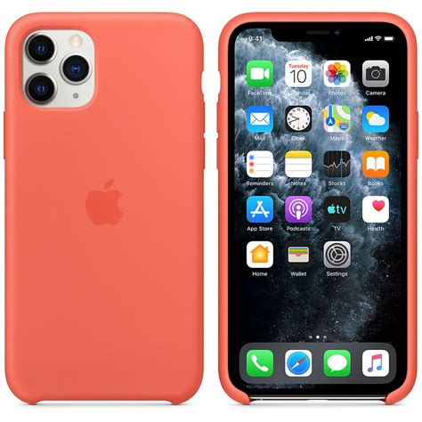 Apple Coque en silicone Clémentine Apple iPhone 11 Pro Coque