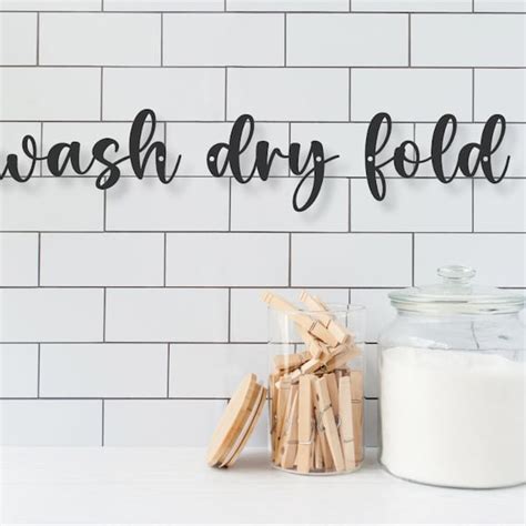 Laundry Decor Etsy